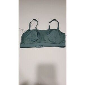 Lively Bralette Bra Medium Green  Lined Adjustable Back & Straps